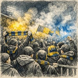 Bukowa nocą - GieKSa w sercu