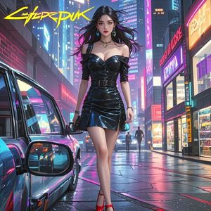 霓虹猫步-王维