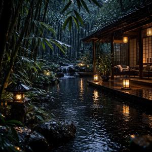 Rain Through Still Leaves