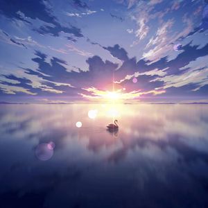 阳光洒在大地上