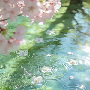 梦里（任樱花飞舞飘落）