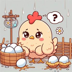 알을 낳지 못하는 암탉