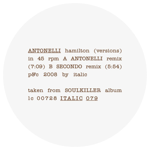 Hamilton (Antonelli Remix)