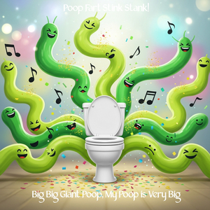 Big Big Giant Poop, My Poop is Very Big (Funny Country Line Dancing Square Dance Version)