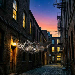 星明りの路地から