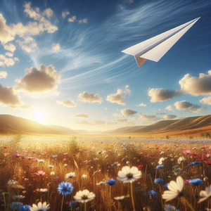 紙飛行機
