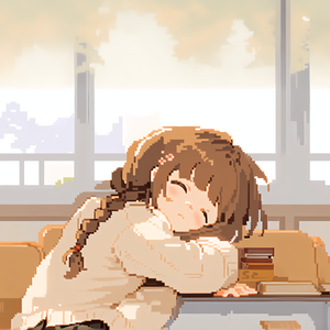 仅有她一人的图书馆