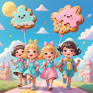 Rainbow Cookie Parade