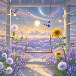 我在天空有片花园