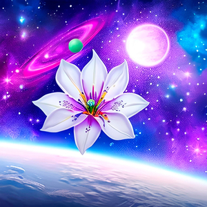Cosmic lily