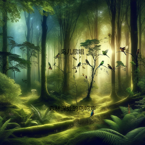 森林的宁静, 以鸟语为背景