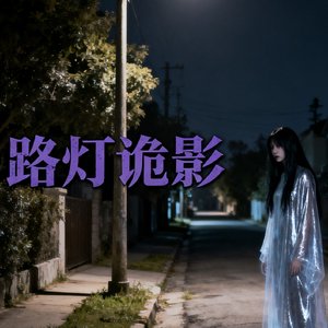 路灯诡影