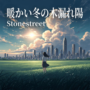 暖かい冬の木漏れ陽