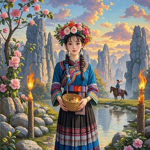 美丽的阿诗玛-高磊