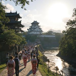 Tsukubai Reflections in Kyoto