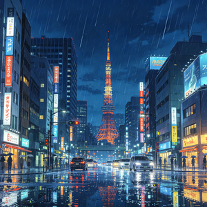 雨のスチームウェーブ