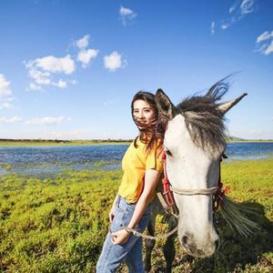 我在草原等你来混音版 伴奏