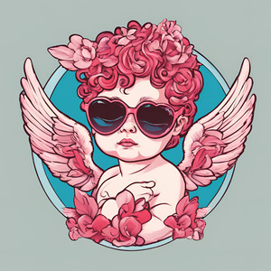 Cute angel steps for everyone!