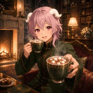 王子とお茶を