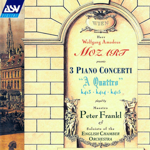 Piano Concerto in F, K413 - Arr. Piano & String Quartet:1. Allegro