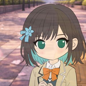 桜の木、道の途中