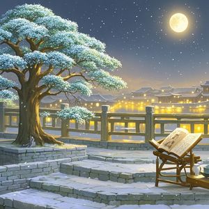 栏边月_浅梦悦诗