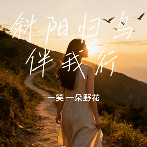 斜阳归鸟伴我行