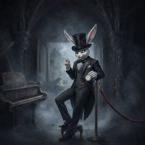 Midnite Rabbit by Luna Negra