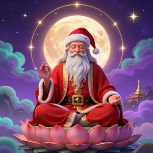 南無 大慈 大悲 聖誕老公公/Hello, great and kind Santa Claus! by 海洋# Ocean