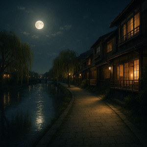 月影の鴨川（Tsukikage No Kamogawa）