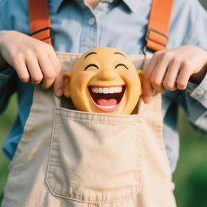 把笑声藏进口袋