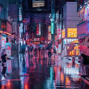 霓虹气泡 (Neon Bubbles)