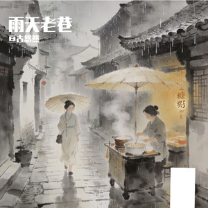 雨天老巷