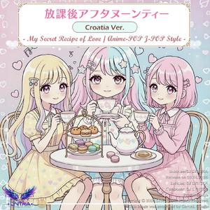 Popodnevni čaj nakon škole - Želim da primijetiš ovaj moj osjećaj (Anime-Pop idol-POP Style) [Croatia Ver.]