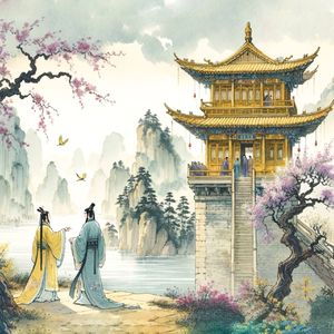 黄鹤楼送孟浩然之广陵