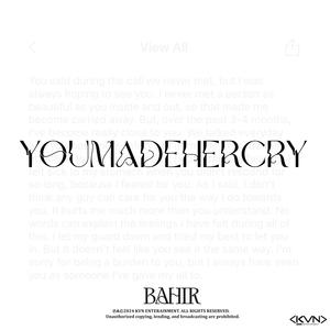 YOUMADEHERCRY