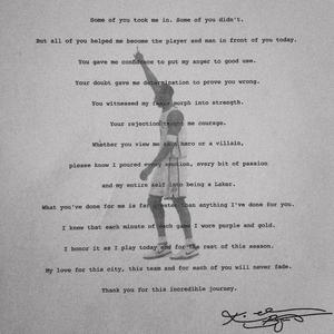 致亲爱的科比（Prod.By Bizy)