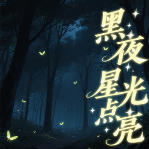黑夜星光