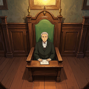 Pagar Courtroom's Hollow Gavel