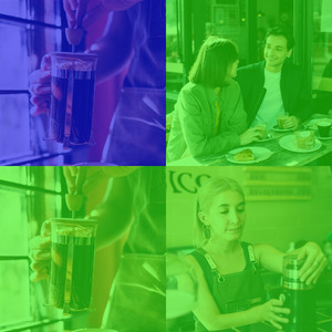 柔和的咖啡时刻