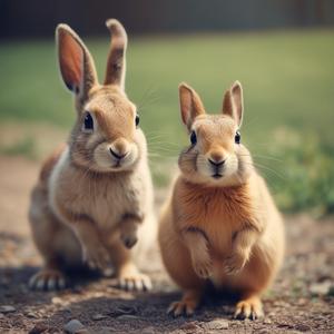 Зайо Байо и катеричката by @twinklingbeatboxing7236