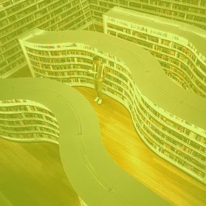 柔和的图书时刻