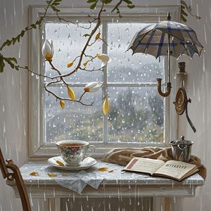 雨窗寄_雨莫