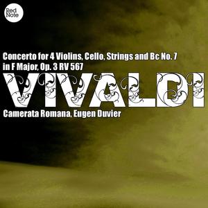 Concerto for 4 Violins, Cello, Strings and Bc in F Major, RV 567: I. Andante