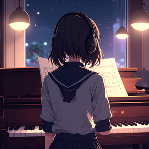 音樂教室的無名譜(Midnight Music Room) by DrummingHeng