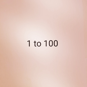 1 to 100