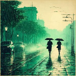 寒雨朝行视园树