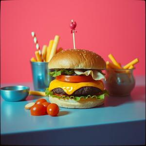 ハンバーガーのグルグル讃歌