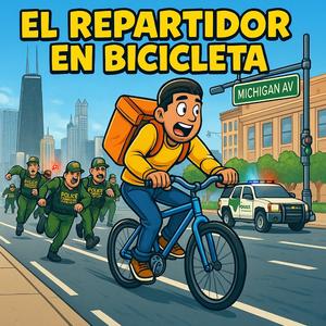 El Repartidor en bicicleta