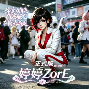 我穿着cos服（在原地等你）